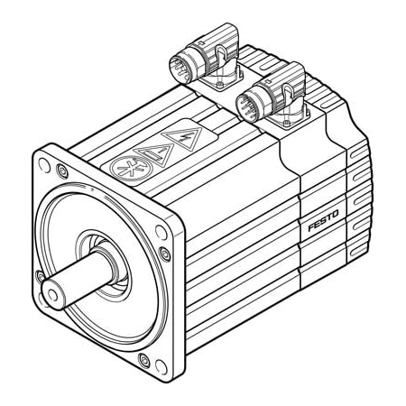 Servo Motor EMMS-AS-140-SK-HS-RR